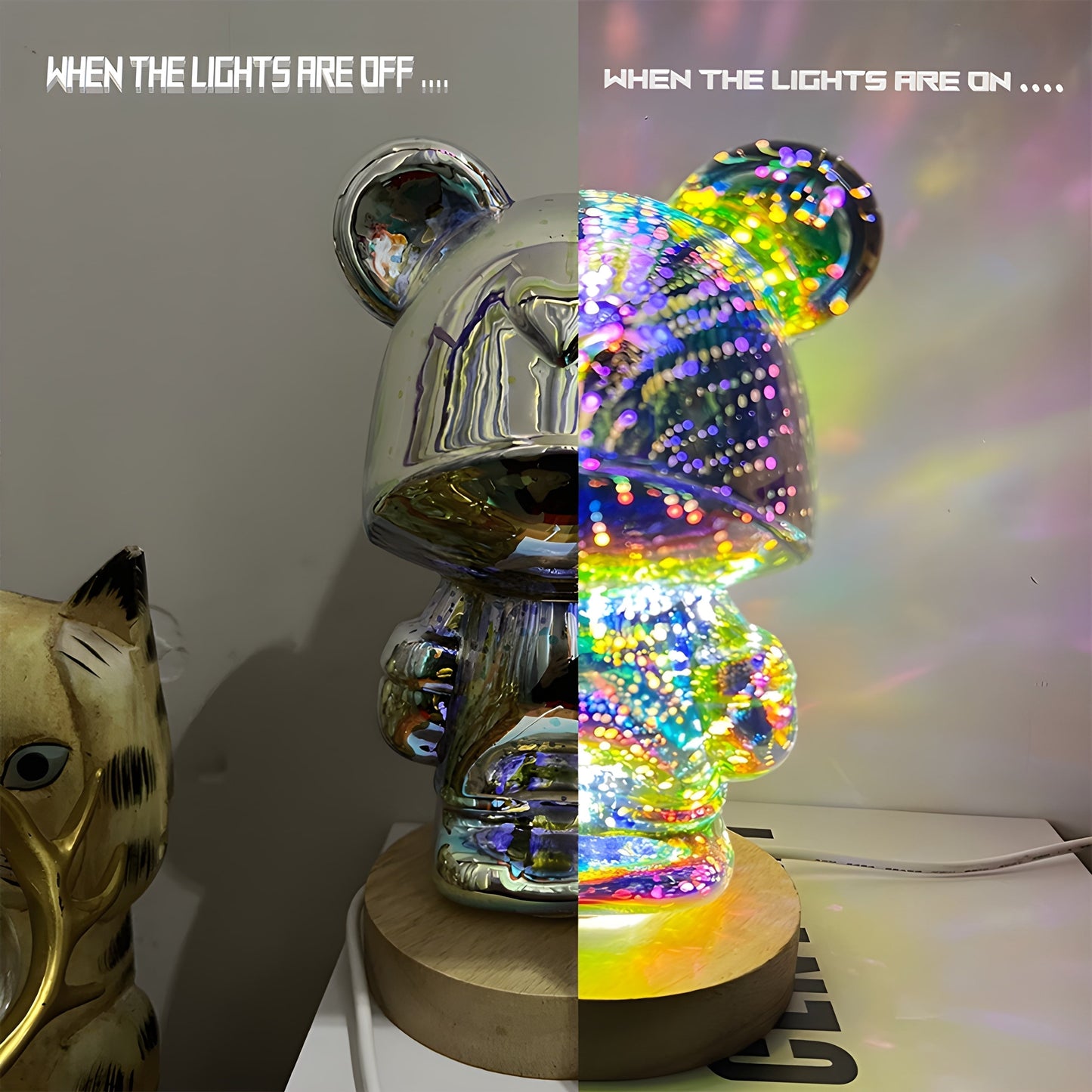 MagicBear™ - 3D Firework Bear Lamp